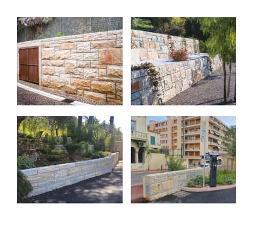 Natural Stone Wall